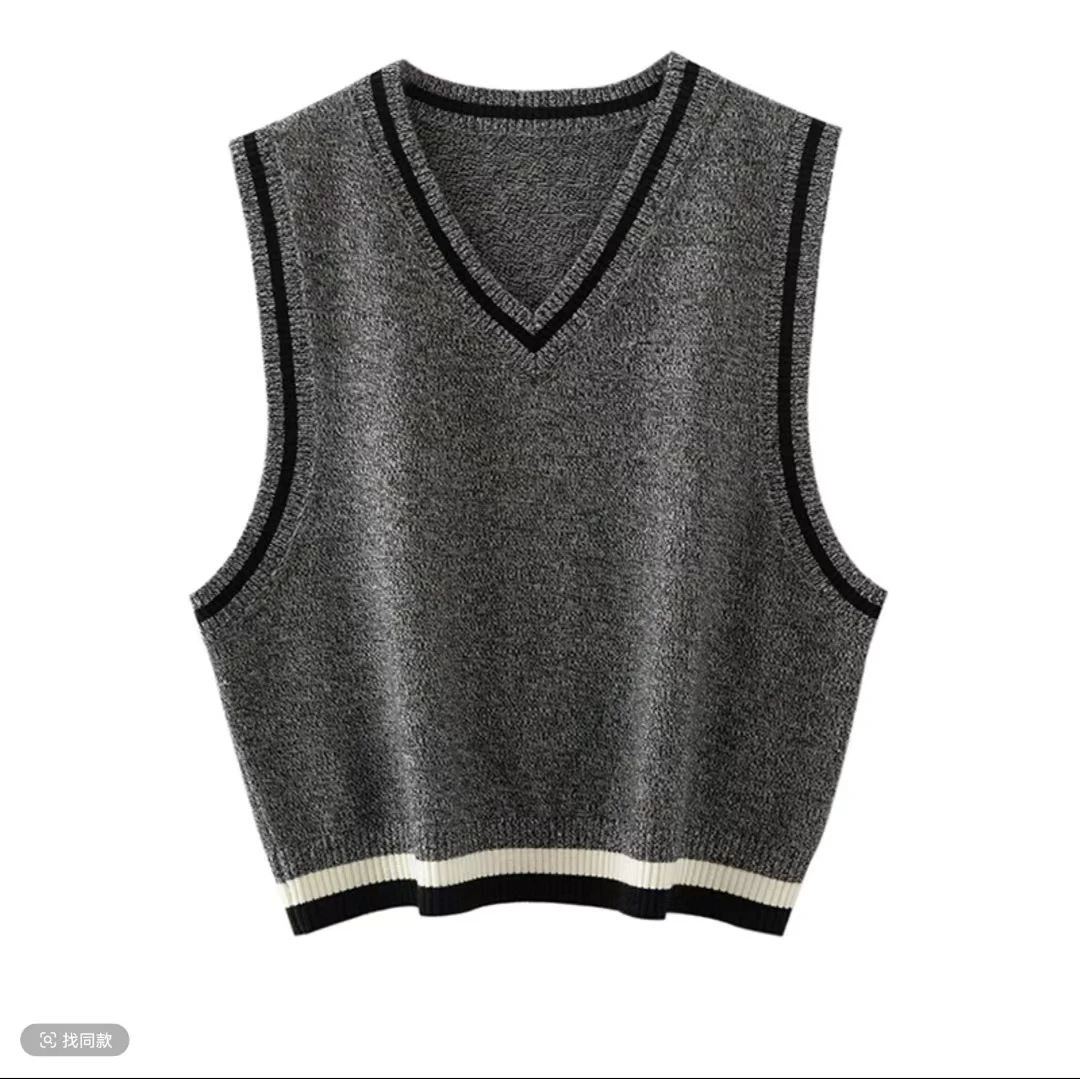 重磅推荐！100%羊毛小美丽背心马甲时尚百搭休闲马夹