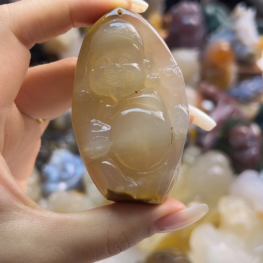 玛瑙/玉髓未镶嵌颈饰