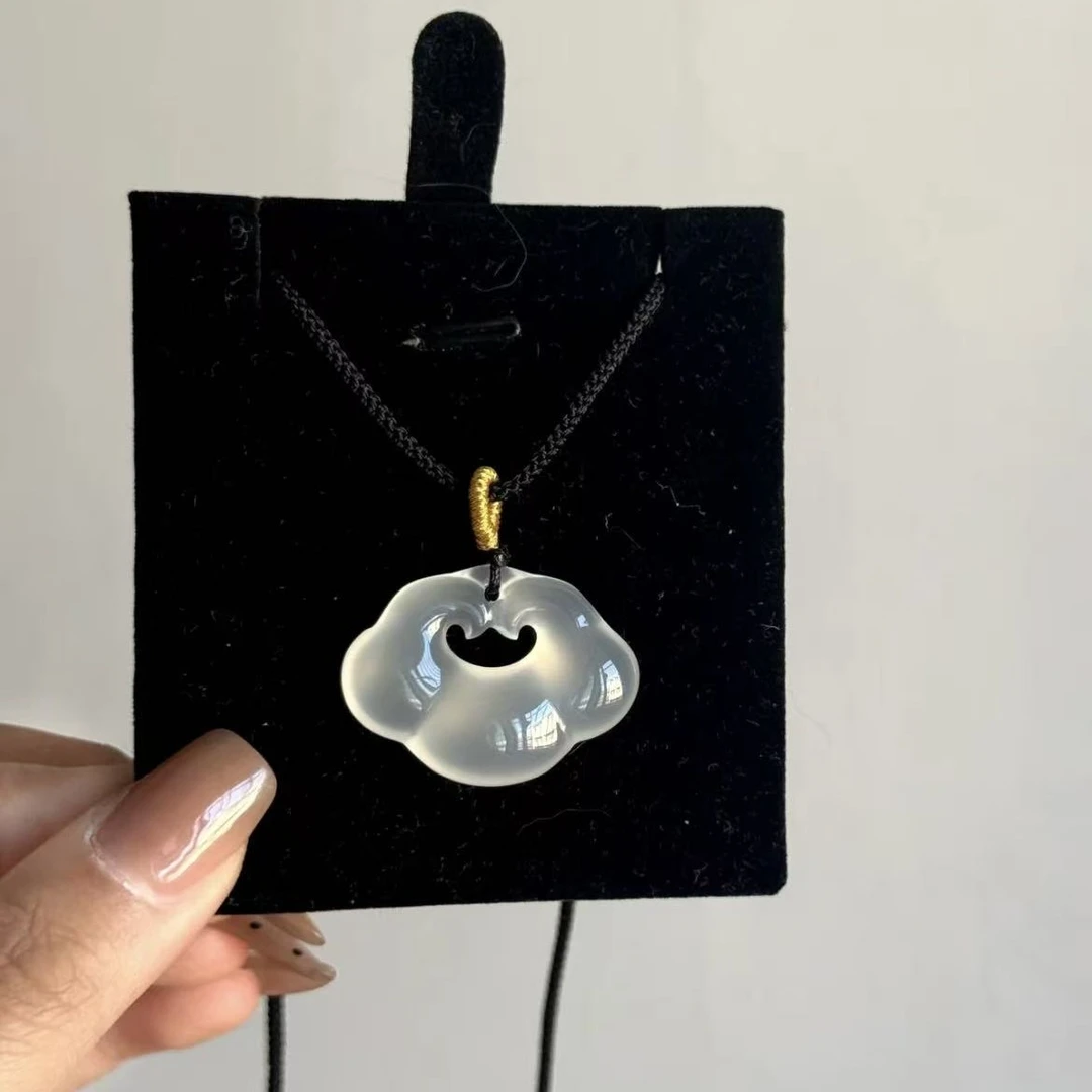 如意祥云锁新中式百搭精美坠链多样性发货