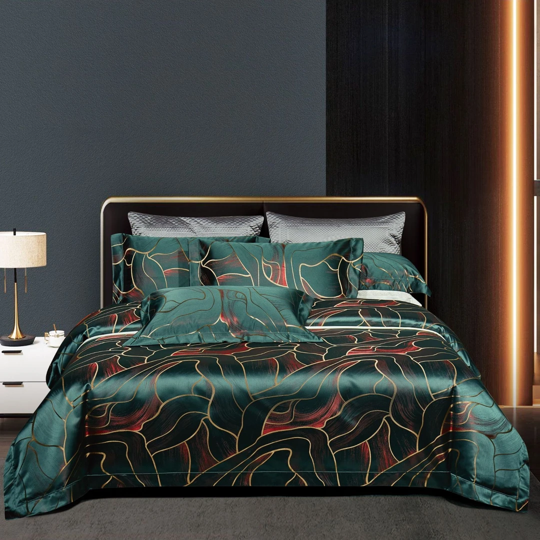 【红姐姐专属】全棉提花轻奢高端简约卧室床上四件套200*230cm