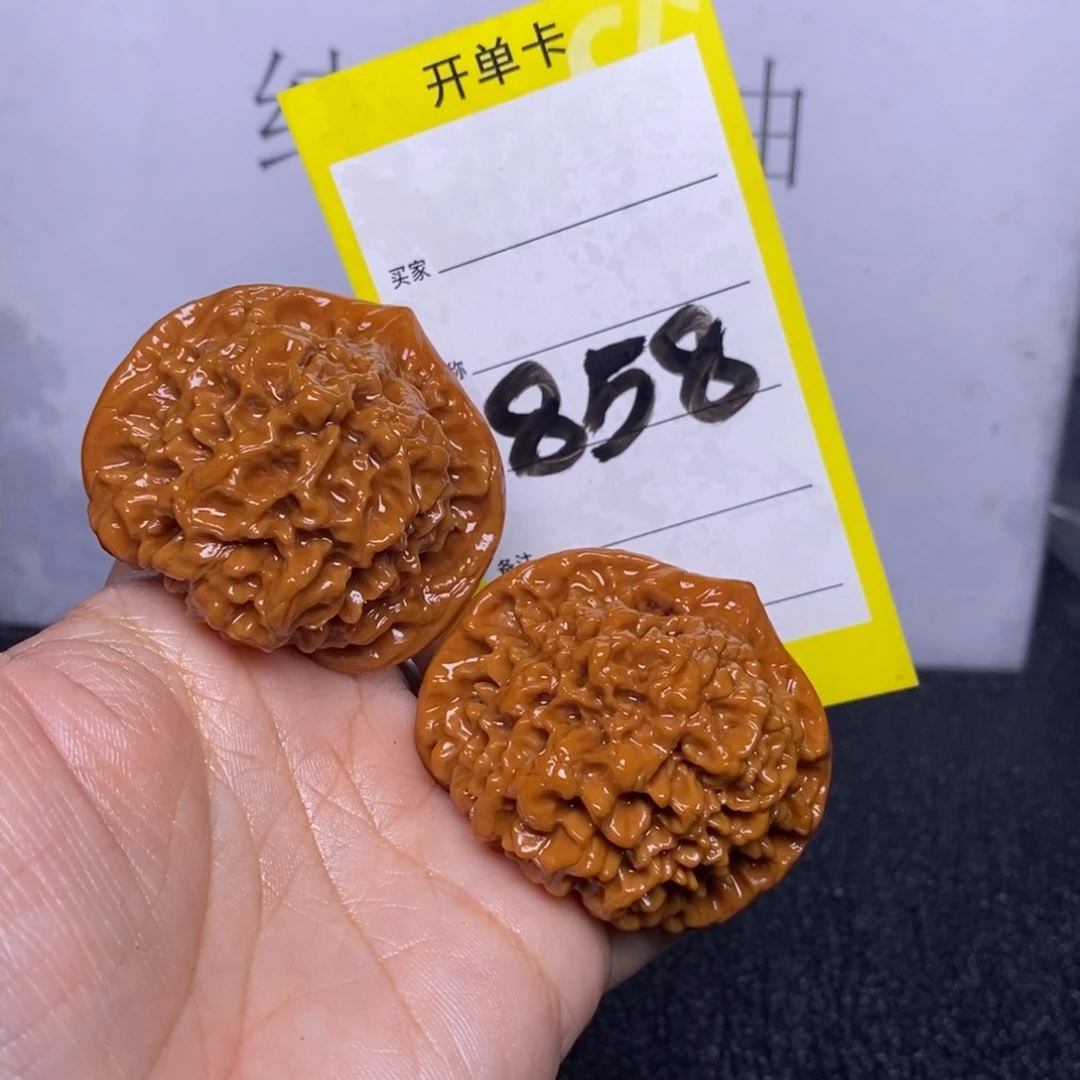 文玩核桃把件@**森858/46.5官帽