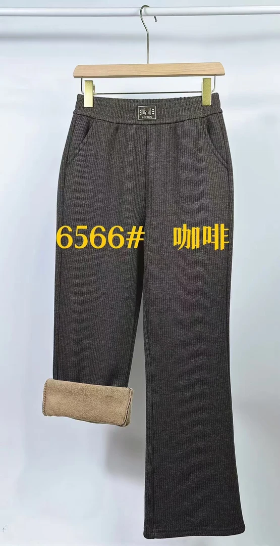 （女王范）6566女士咖色桶喇裤