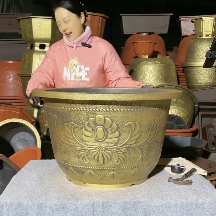 圆盆古铜六零两个