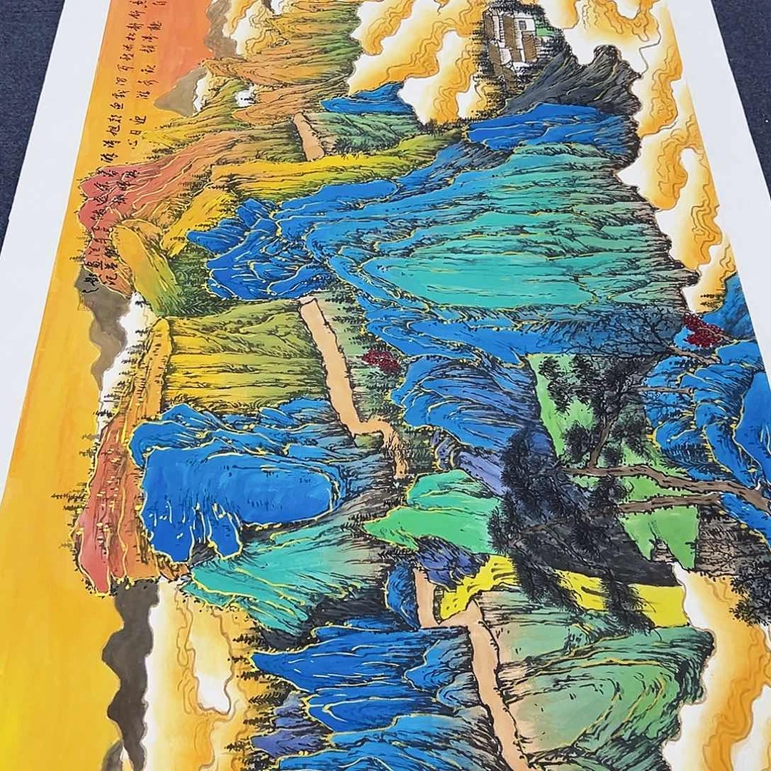 国画事事顺心如意万事如意万事如意