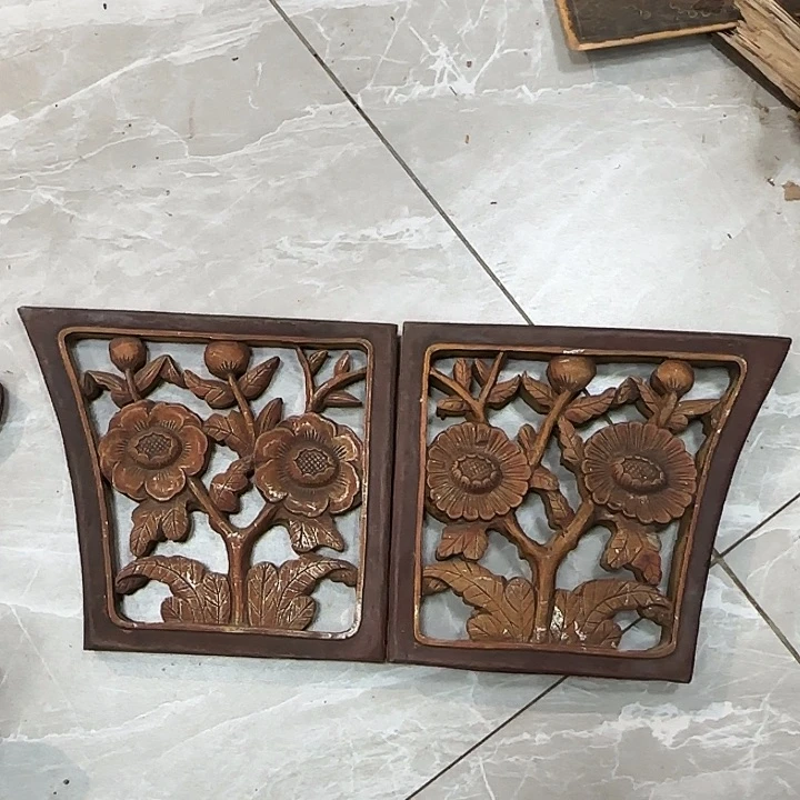 木木雕等艺术品上都