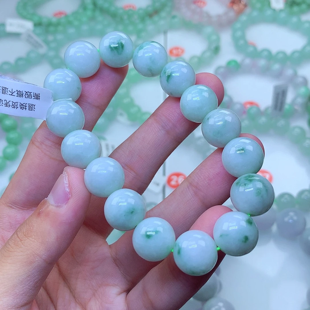 翡翠未镶嵌毛衣链