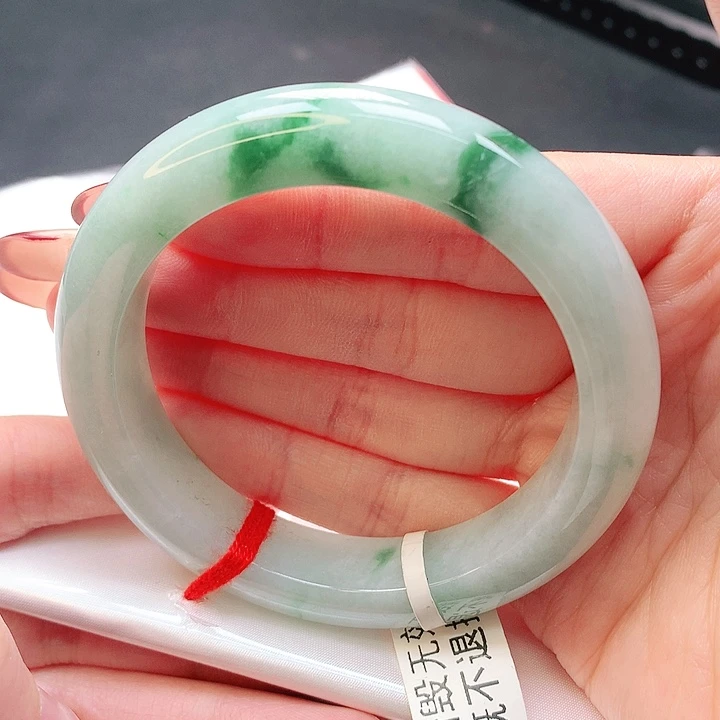 翡翠手镯未镶嵌56正圈