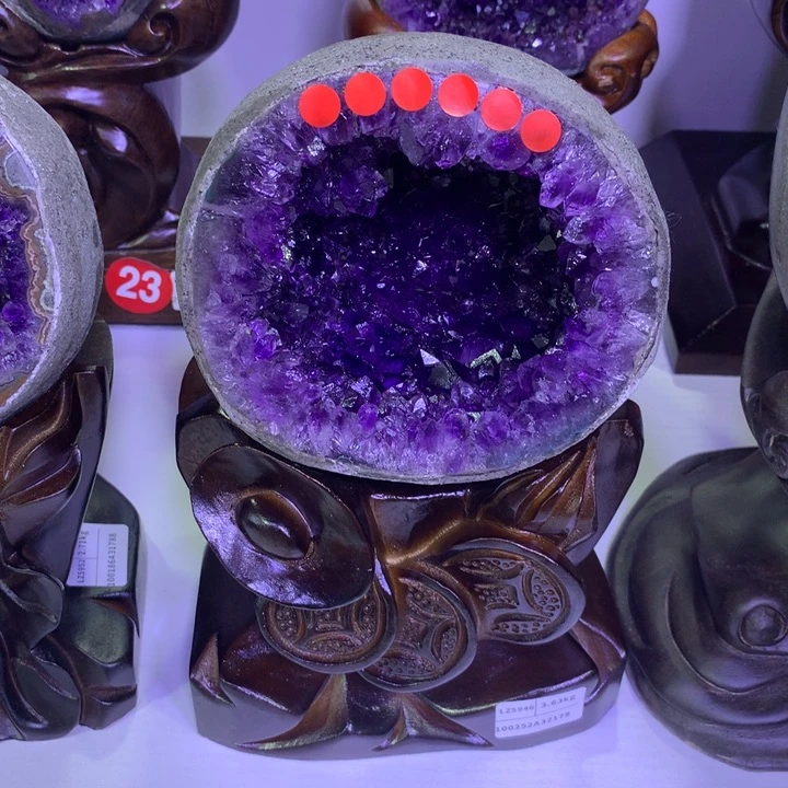 紫晶大型摆件（非配饰）未镶嵌