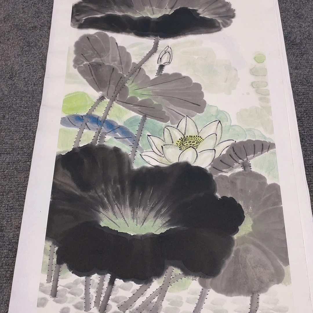 国画2平尺纯手绘国画作品