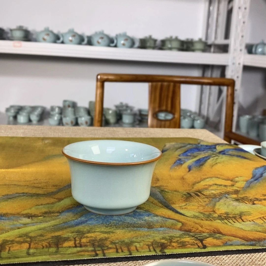 【闪购商品】天青马蹄主人杯。。。微微瑕