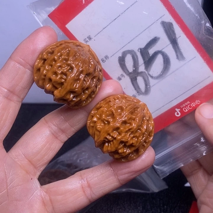 文玩核桃把件851，33苹果