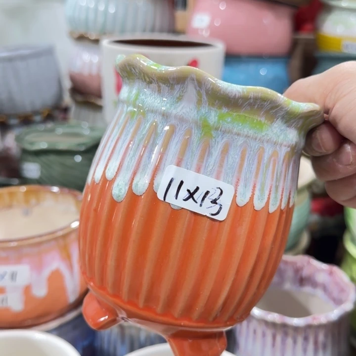 凑9块包邮，多肉绿植花盆，有孔