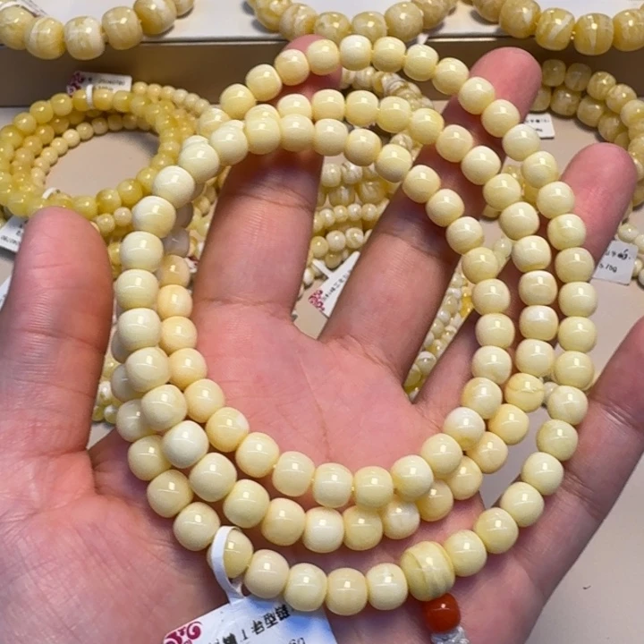 琥珀未镶嵌颈饰蜜蜡精工7mm老型链子