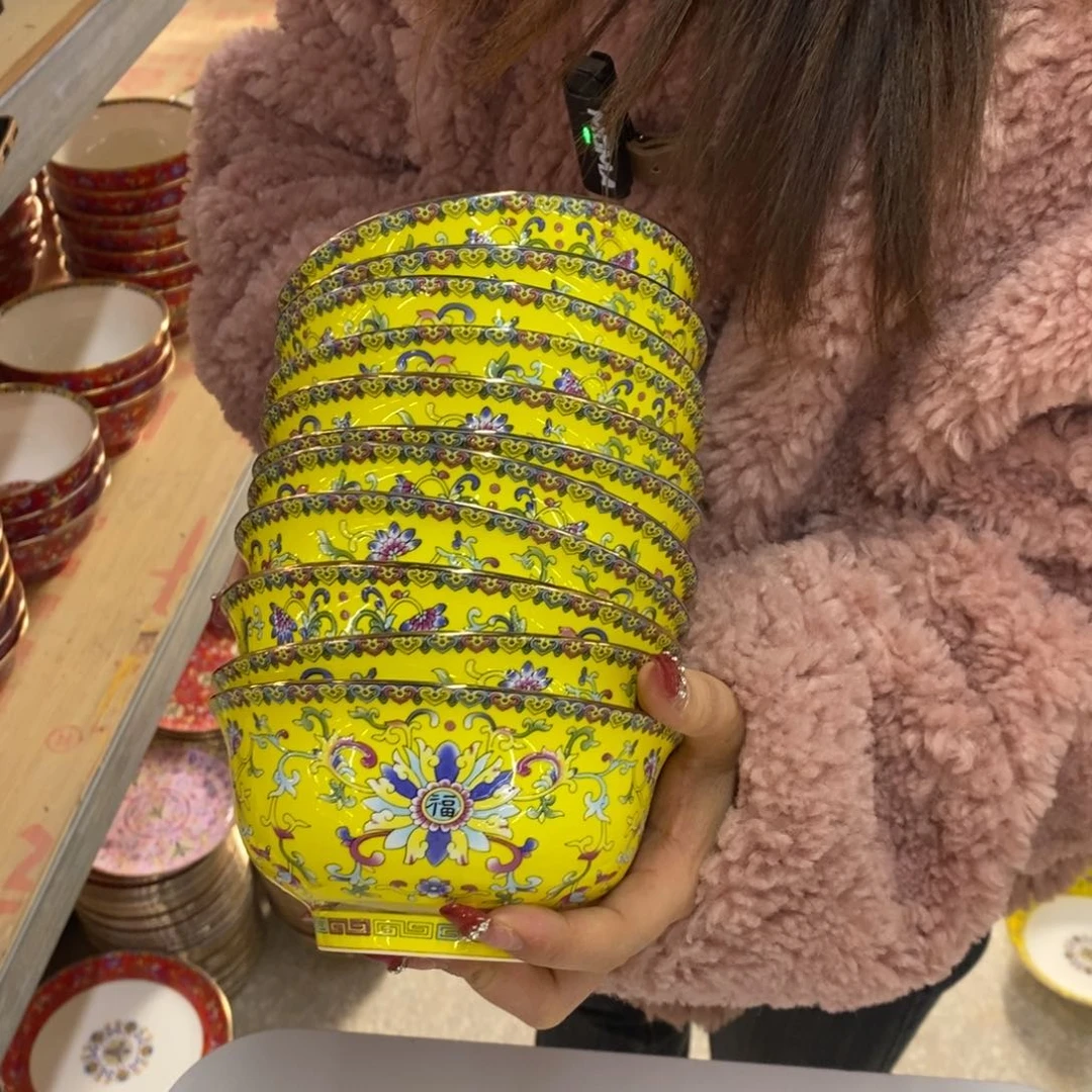 珐琅10个5英寸直径13厘米新品