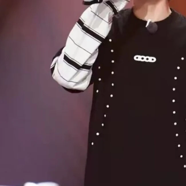 潮牌GOODBRAND烫片LOGO高周波短袖汪苏泷喻言苏醒同款荧光重磅T恤