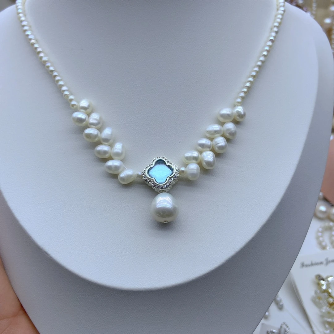 淡水珍珠耳饰未镶嵌