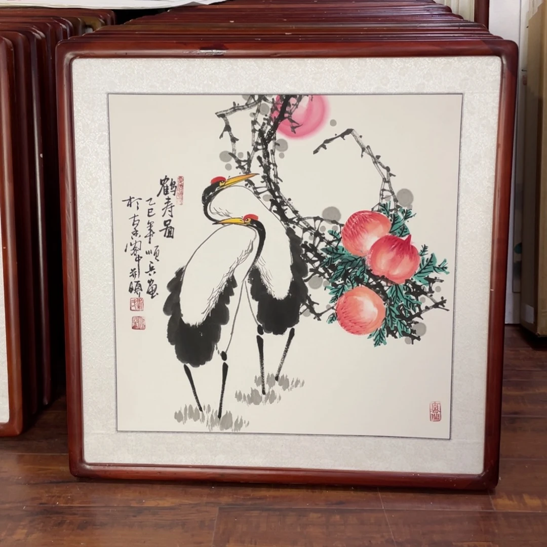 国画带框尺寸63*63厘米