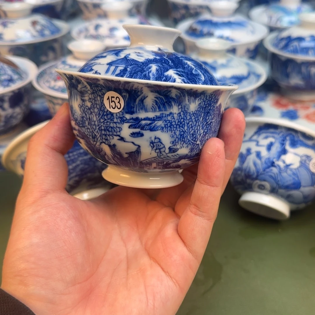 彦祖纯手工手绘茶具153