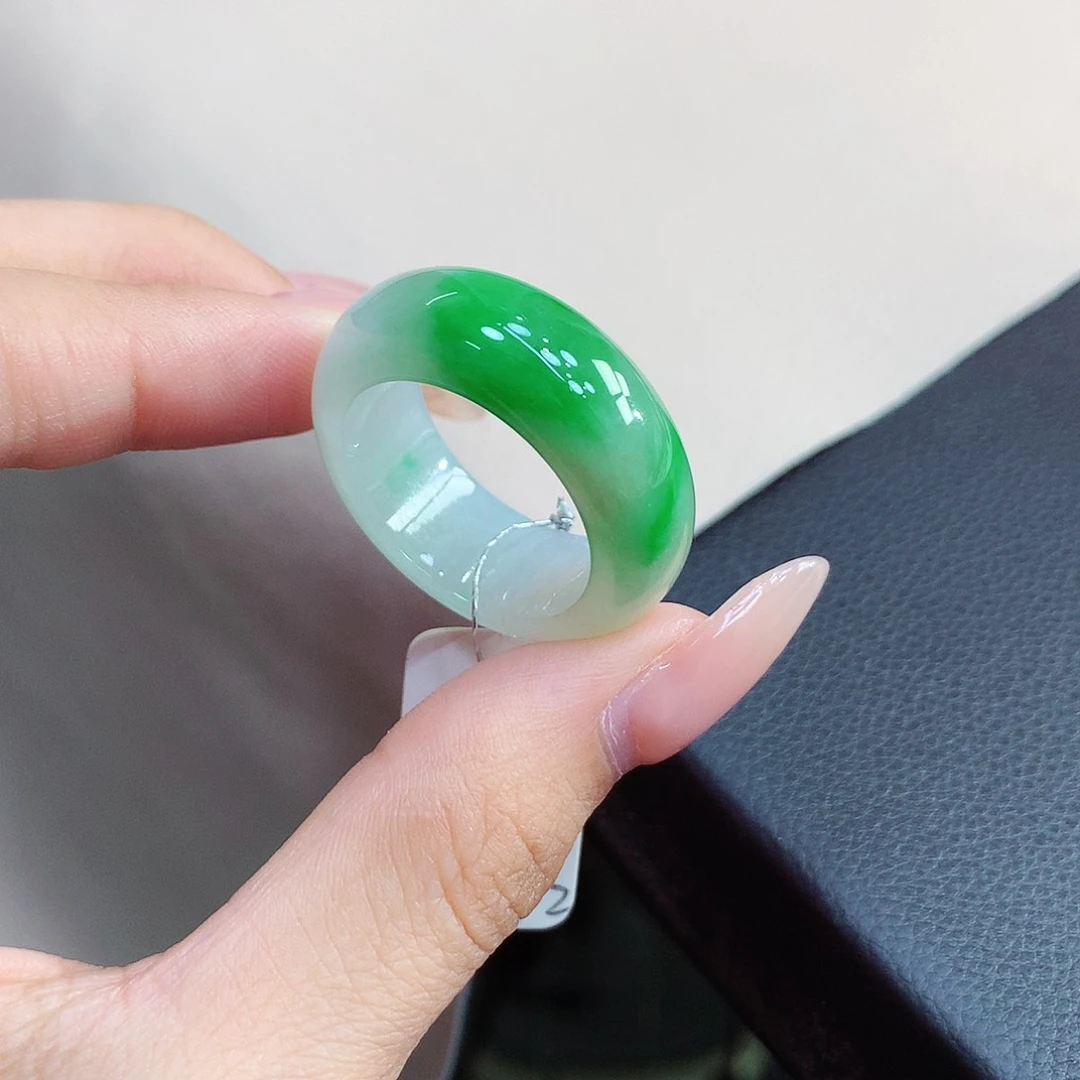 未镶嵌戒圈翡翠24号