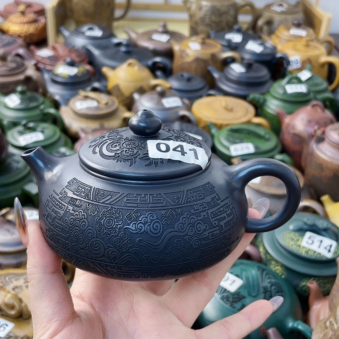 茶壶紫砂欢**好紫砂微瑕