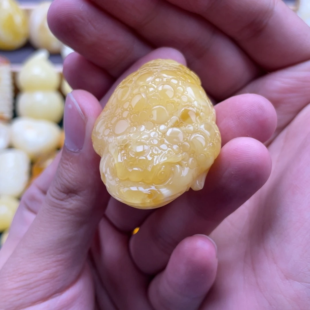 琥珀未镶嵌裸石蜜蜡