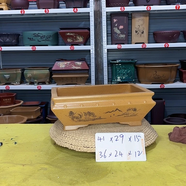 紫砂花盆宜兴紫砂厂