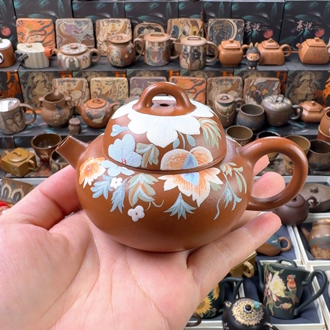 茶壶紫砂140cc原矿精工半手
