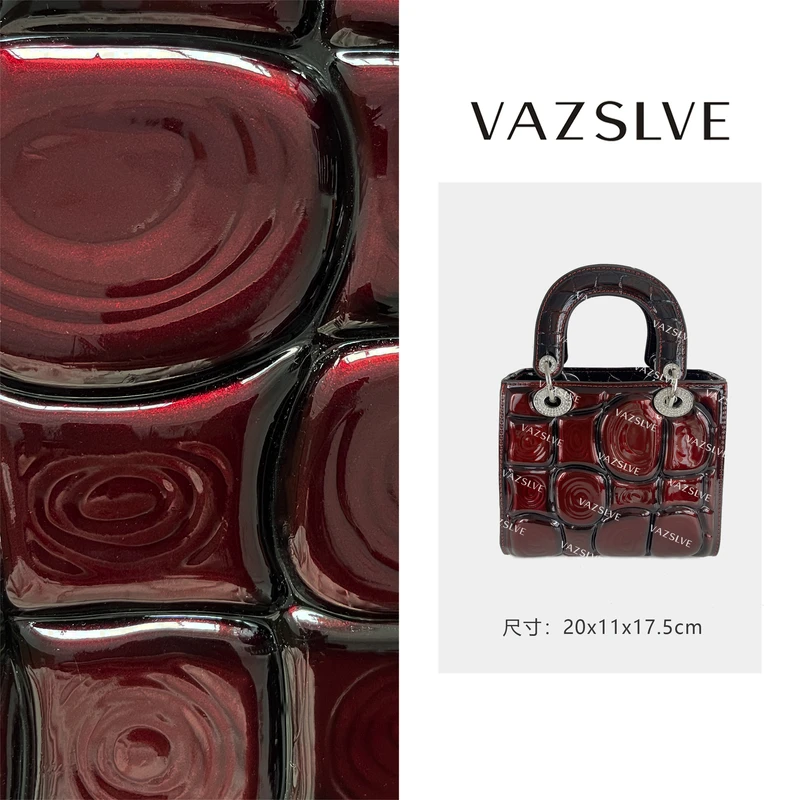 【RAIN·CUN】SKL-Y3369-红色 新款轻奢小包