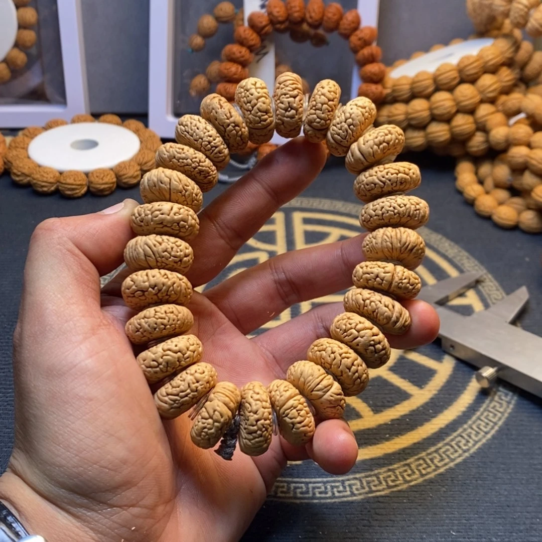 桃核吊坠龙鳞纹桃核20