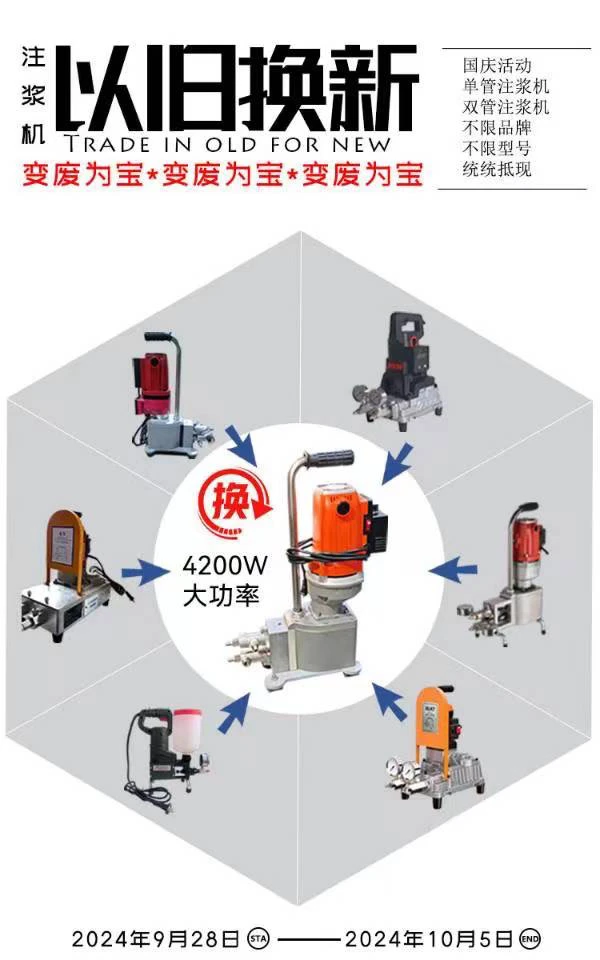 各种干防水机器施工做防水工具水古化机器注浆机器防水多功能机器