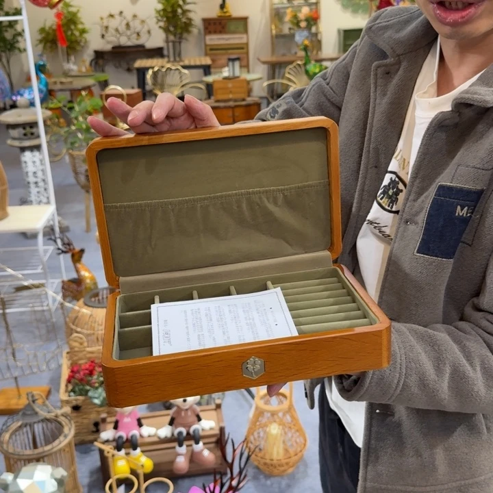 有机玻璃木质首饰盒