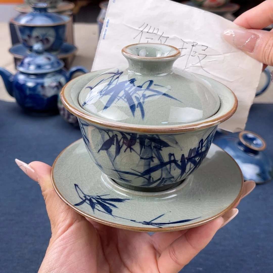 杯景德镇手绘手工茶具