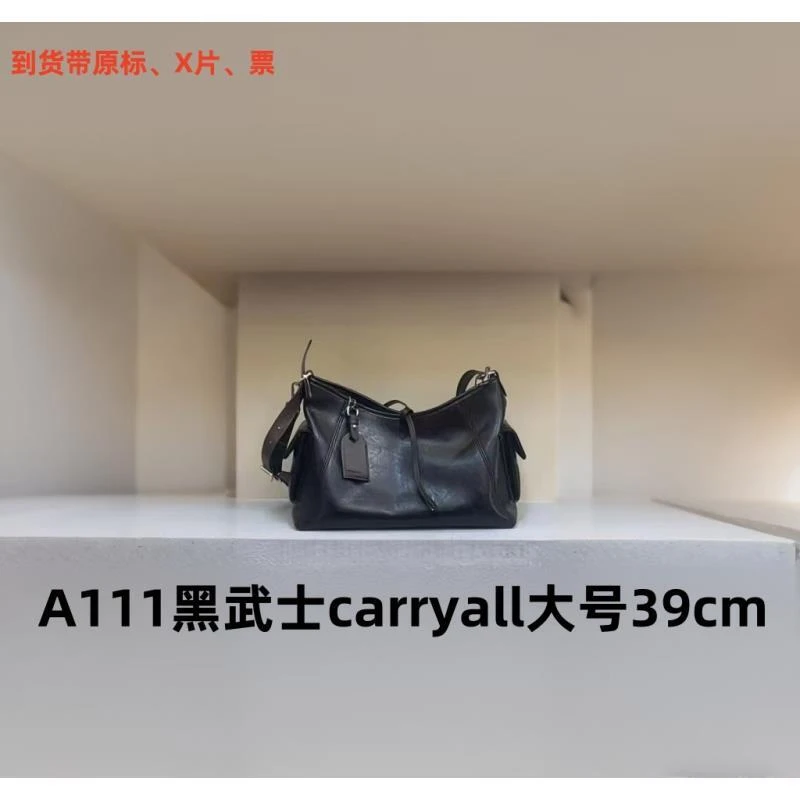 A111黑武士carryall大号39cm【里外原标】现货礼盒发货单肩包