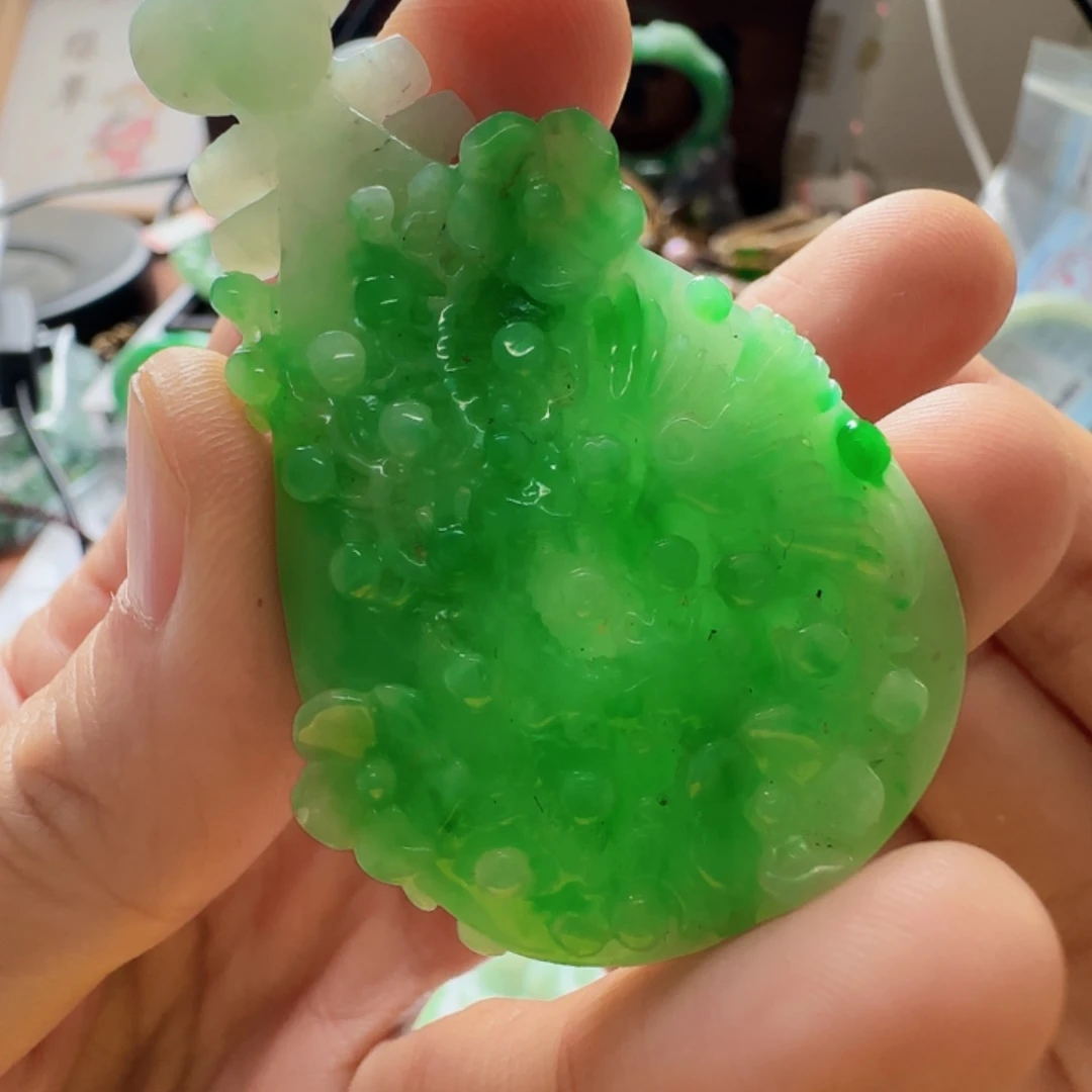 翡翠未镶嵌颈饰翡翠6600