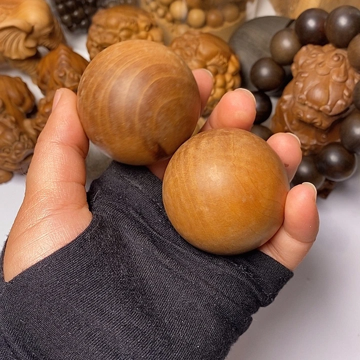 檀香木老山檀香4.5手球微瑕