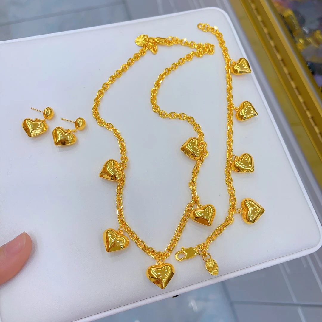 钛钢项链 1438新款铃兰花锁骨链女款生日礼物送女友