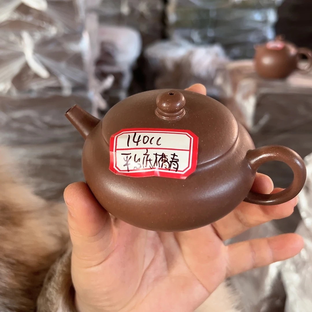 紫砂茶壶黄龙山原矿底槽青140
