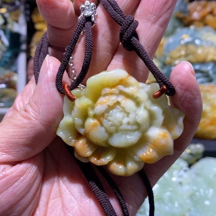 岫玉岫玉吊坠未镶嵌