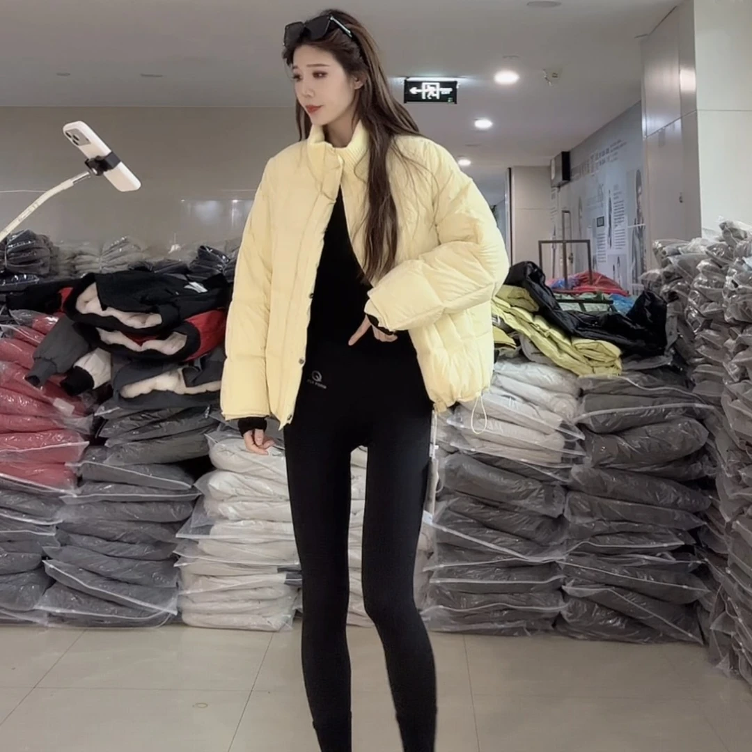 【柒汐】推荐时尚针织立领加厚保暖外套08