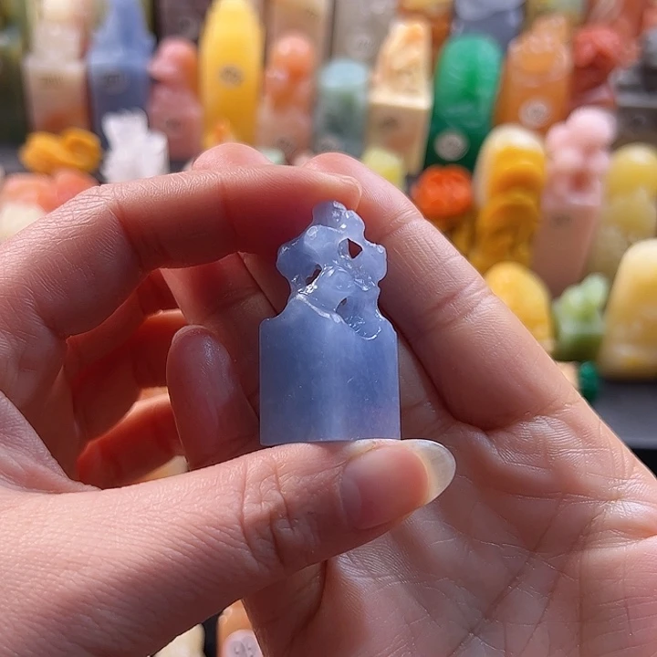 昌化石印石?**?手工定制1.6厘米，包刻字