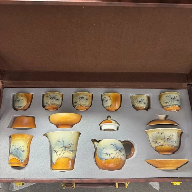 陶瓷功夫茶具家用送人礼品茶具套装