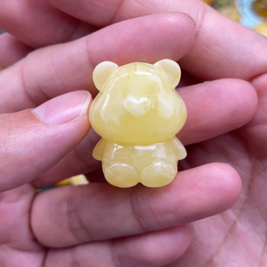 裸石琥珀未镶嵌蜜蜡