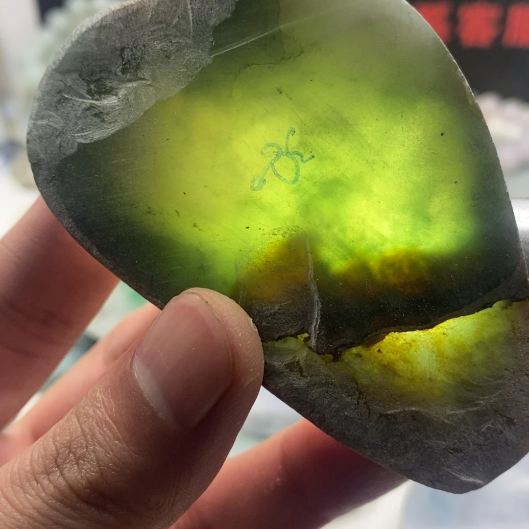 翡翠散珠天然缅甸翡翠a货53