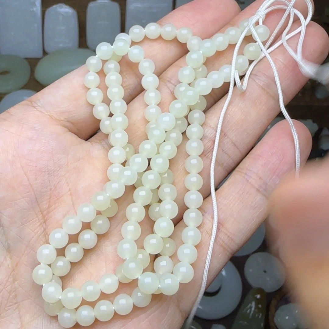 和田玉未镶嵌挂件卡5