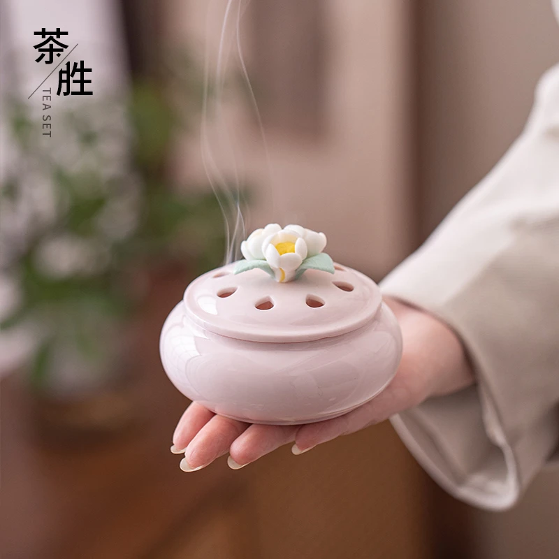 女性香薰炉家用室檀香沉香香薰炉小香薰炉艾草无毒持久留香盘香