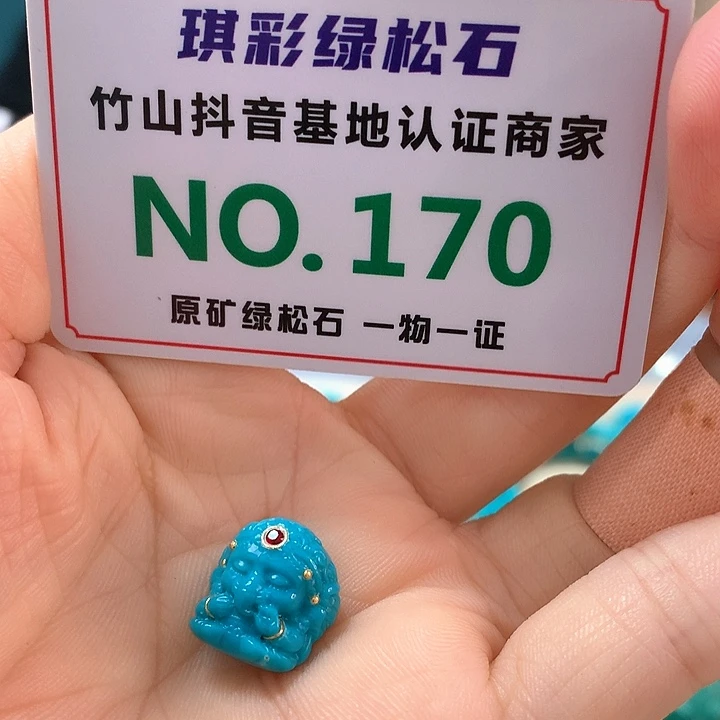 未镶嵌绿松石珠宝奇石