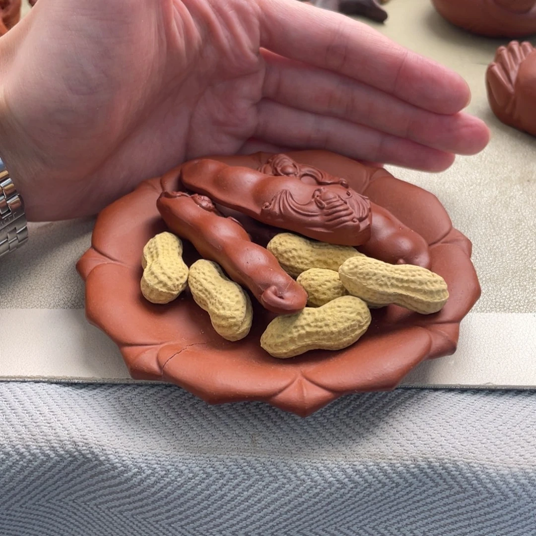 紫砂茶宠紫砂瑕疵