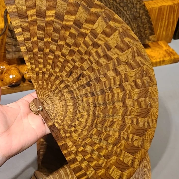 金丝楠21小叶桢楠金丝楠木苏扇