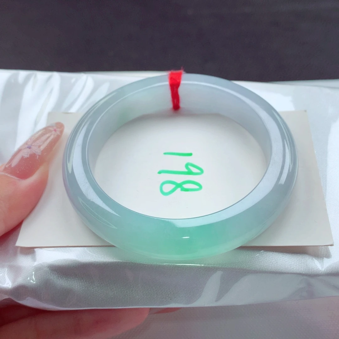 翡翠手镯未镶嵌天然缅甸翡翠A货手镯 98号