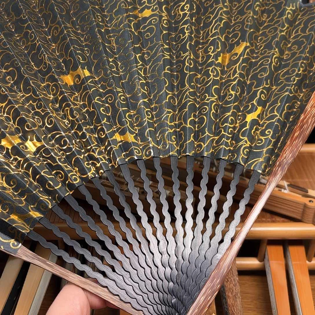 扇子芝麻粽龙鳞祥云金